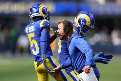 Watch: Sean McVay gives victory speech in locker room, hands out game balls