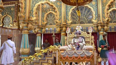 Navaratri celebrations at palace imparts a royal sheen to Mysuru Dasara