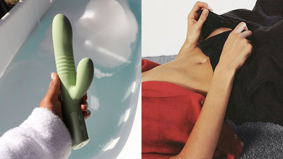I Got My Hands On A Thrusting Vibrator & Forgot My Name There For A Second