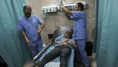 Gaza hospitals are overwhelmed with patients and desperately low on supplies as invasion looms