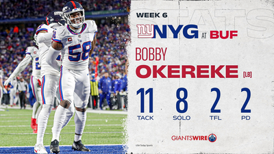 Giants vs. Bills Player of the Game: Bobby Okereke