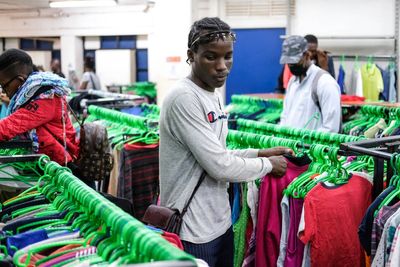 Used clothing from the West is a big seller in East Africa. Uganda's leader wants a ban
