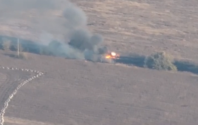 Ukrainian forces release video of downed Russian Mi-8 helicopter: ‘It burns beautifully’
