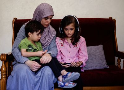 Games, YouTube, hugs: How Gaza mothers calm terrified kids amid Israel war