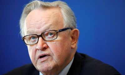 Martti Ahtisaari, ex-Finland president and Nobel peace laureate, dies aged 86