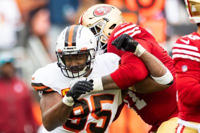 Myles Garrett leaves Trent Williams with Hall of Fame praise after Browns win over 49ers