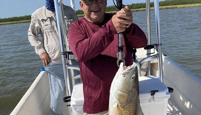 Father-and-son dreams of redfish bulls comes true