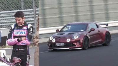 Watch F1 Driver Esteban Ocon Thrash An Alpine A110 Prototype On The Nurburgring