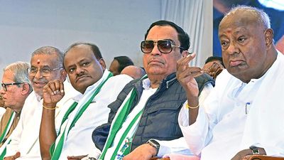 JD(S) heading for split? Upset state chief Ibrahim defies JD(S) supremo Deve Gowda’s decision to join NDA