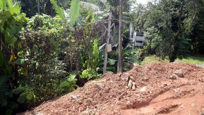 NH widening work posing danger to houses at Pachakkil
