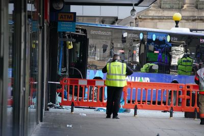 One person seriously hurt and nine others in hospital after Manchester bus crash