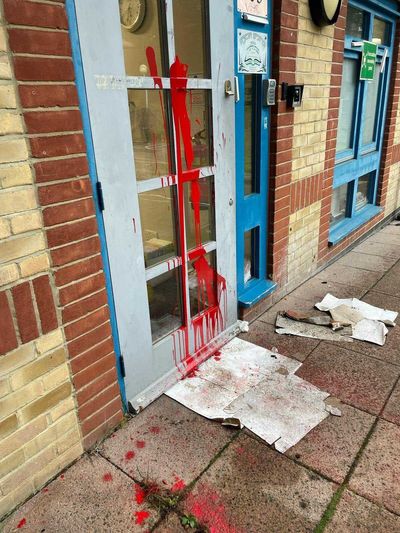 Two Jewish schools covered in red paint in suspected hate crimes