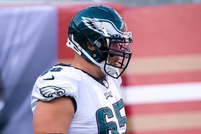 Eagles’ RT Lane Johnson could miss time with ankle injury suffered in loss to Jets