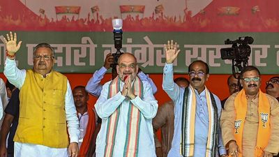 Amit Shah digs up communal incident at Chhattisgarh campaign meet