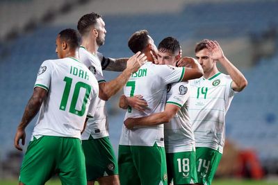 Evan Ferguson scores as Ireland beat Gibraltar to spare Stephen Kenny further questions over immediate future