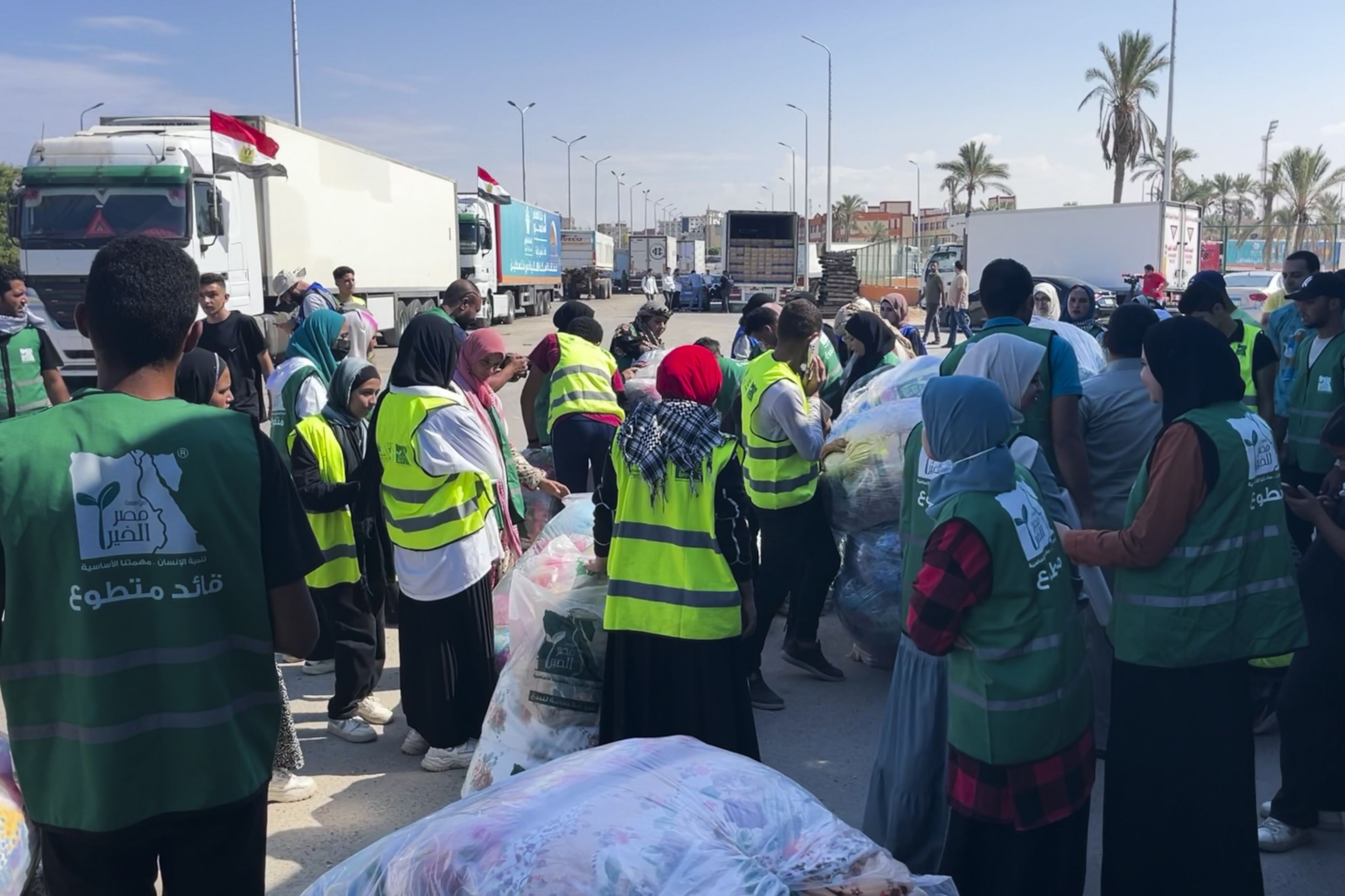 Humanitarian Aid Is Stuck At Gaza-Egypt Border