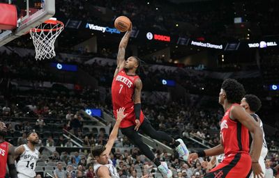 Takeaways: Amen Thompson, Cam Whitmore rally Rockets past Spurs