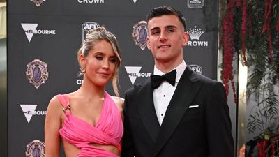 Brownlow red carpet draped in colour ahead of count