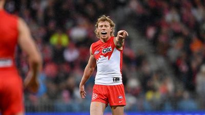 Swans' Mad Monday ends in shoulder surgery for Mills