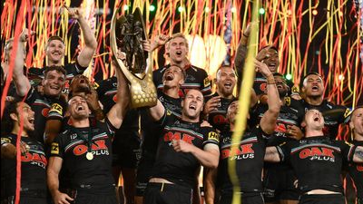 Penrith beat Brisbane in classic to take NRL three-peat