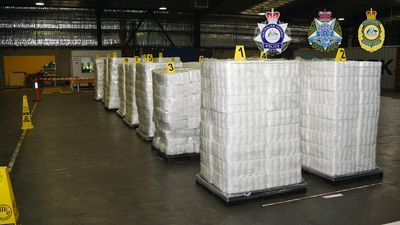 Four charged as 660kg of meth found under toilet rolls