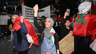 Australians march for Palestine as tensions mount