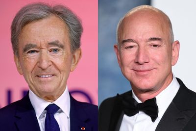 LVMH boss Bernard Arnault has just lost his spot as the world’s second-richest person to Amazon founder Jeff Bezos