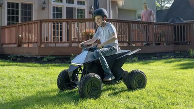 Tesla Cyberquad ATV For Kids Goes On Sale In Europe