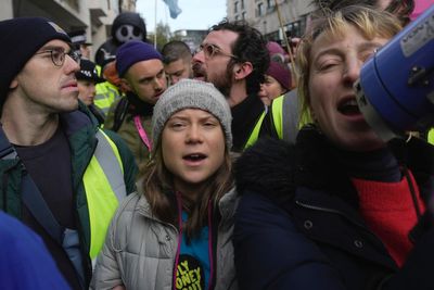 Greta Thunberg joins activists to disrupt oil executives' forum in London