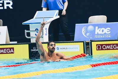 Egyptian swimmer Sameh targeted for supporting Palestine amid Israel war