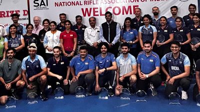 NRAI felicitates medal winners from the Hangzhou Asian Games