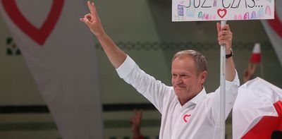 Poland votes for change after nearly a decade spent sliding towards autocracy – but tricky coalition talks lie ahead for Donald Tusk
