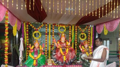 Andhra Pradesh: devotees in Srikakulam and Vizianagaram offer prayers in temples