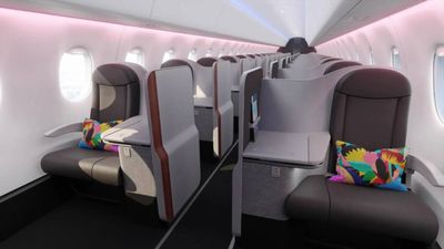 Bermudair airline building luxury image with all-business seats has change of heart