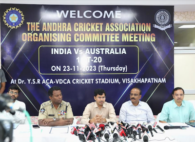 Vizag gears up for India-Australia T20 cricket match