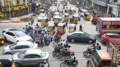 One end of this road, one of Chennai’s oldest, remains heavily congested