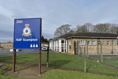 Two men charged with public order offence after protests outside RAF Scampton