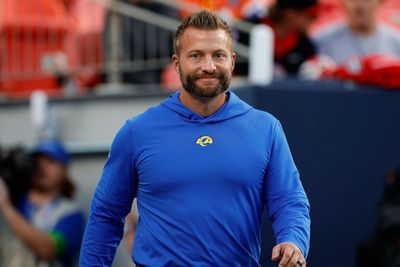 Sean McVay doesn’t anticipate son’s birth ‘conflicting with any Rams games’