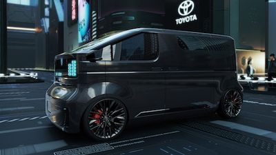 Toyota's New EV Concept Looks Like the Boxy Sci-Fi Van We Deserve