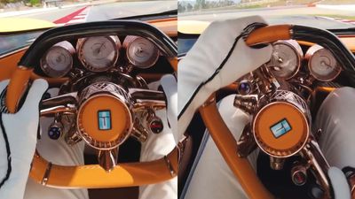 Here's What The De Tomaso P72 Looks And Sounds Like From The Driver's Seat