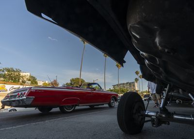 Once harassed by police, lowriders can cruise across California under a new law