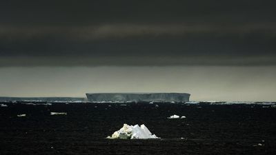Evidence of climate change impact on ocean, Antarctica