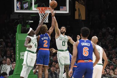 PHOTOS – Celtics vs. Knicks: Boston’s star power outshines New York 123-110