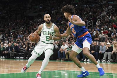 Boston drops 23 3-pointers as Celtics top Knicks 123-110 in penultimate preseason tilt