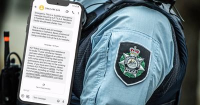 Good result as ACT police use emergency alert system for first time