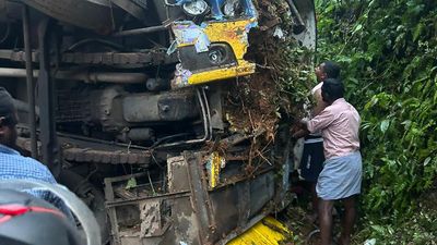 Sabarimala pilgrims from Karnataka injured in accident near Erumely in Kerala