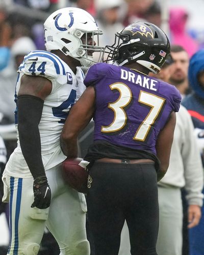 Ravens release RB Kenyan Drake from the practice squad