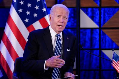 Watch live: Biden due to make statement in Tel Aviv as Israel-Gaza conflict continues