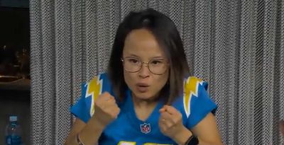 The Chargers superfan who owes no one anything handled sad, bitter internet trolls like a champ