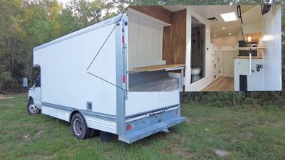 U-Haul Yesterday, U-Camp Today: Moving Van Becomes Stealth RV With Patio